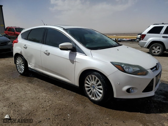 2012 Ford Focus Titanium with VIN 1FAHP3N22CL449814, listed as a Copart auction lot 49080875 with 127,022 mi miles and Salvage Title. Bid and sale history available at carsss.com. Image 4.