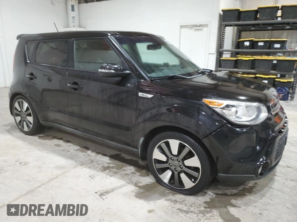 2015 Kia Soul + with VIN KNDJX3A5XF7794937, listed as a Copart auction lot 47577445 with 92,780 mi miles and Clean Title. Bid and sale history available at DreamBid. Image 4.