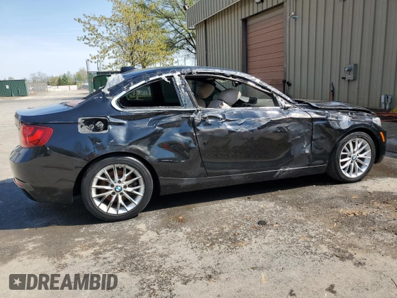 2016 BMW 2 Series 228i xDrive with VIN WBA1G9C53GV726361, listed as a Copart auction lot 52110745 with 88,939 mi miles and Clean title. Bid and sale history available at DreamBid. Image 3.