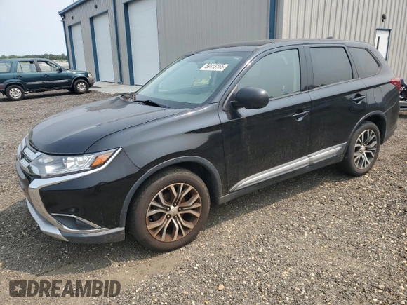 2018 Mitsubishi Outlander ES with VIN JA4AZ3A3XJJ005328, listed as a Copart auction lot 59413165 with 113,172 mi miles and Salvage title. Bid and sale history available at DreamBid. Image 1.