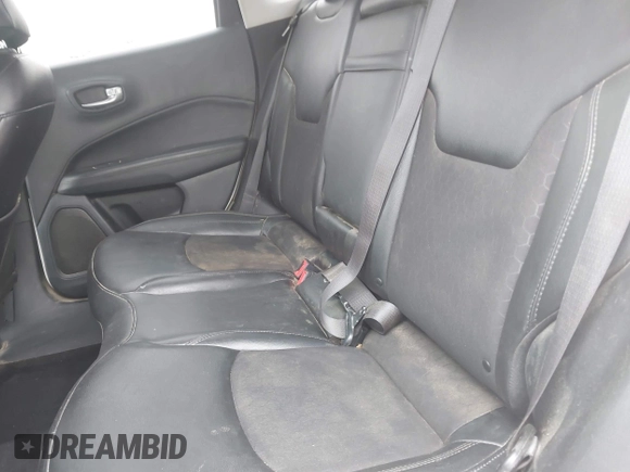 2020 Jeep Compass Latitude with VIN 3C4NJCBB9LT118042, listed as a IAAI auction lot 41811634 with 62,717 mi miles and . Bid and sale history available at carsss.com. Image 8.