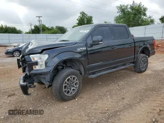 2015 Ford F-150 XLT with VIN 1FTEW1EF3FFA26184, listed as a Copart auction lot 47301164 with 114,810 mi miles and Salvage Title. Bid and sale history available at carsss.com. Image 1.