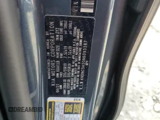 2022 Kia Carnival EX with VIN KNDNC5H30N6093387, listed as a Copart auction lot 65048204 with 44,829 mi miles and Salvage Title. Bid and sale history available at carsss.com. Image 13.