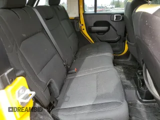 2021 Jeep Wrangler Unlimited Willys с VIN 1C4HJXDG5MW577822, выставлен на аукционе Copart как лот 48394495 с пробегом 72 557 миль миль и Списание • Salvage title. История ставок и продаж доступна на DreamBid. Изображение 11.