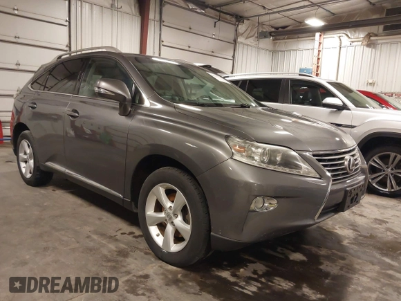 2013 Lexus RX 350 with VIN 2T2BK1BA6DC183569, listed as a IAAI auction lot 41717976 with 161,895 mi miles. Bid and sale history available at carsss.com. Image 1.
