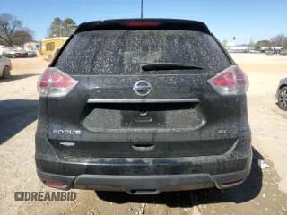 2016 Nissan Rogue SL with VIN 5N1AT2MT5GC867569, listed as a Copart auction lot 47265265 with 101,501 mi miles and Salvage Title. Bid and sale history available at carsss.com. Image 6.