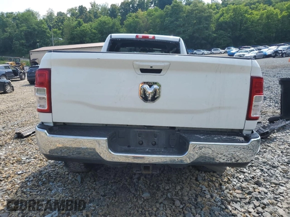 2021 Ram 2500 Big Horn with VIN 3C6UR5JL0MG628274, listed as a Copart auction lot 58247224 with 83,985 mi miles and Salvage Title. Bid and sale history available at carsss.com. Image 6.