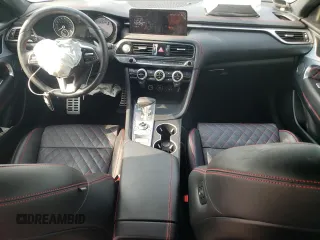 2022 Genesis G70 3.3T z VIN KMTG54TE5NU097454, wystawiony jako Copart lot #66699384 z przebiegiem 29 074 mil mil oraz Szkody całkowita. Historia ofert i sprzedaży dostępna na DreamBid. Obrazek 8.