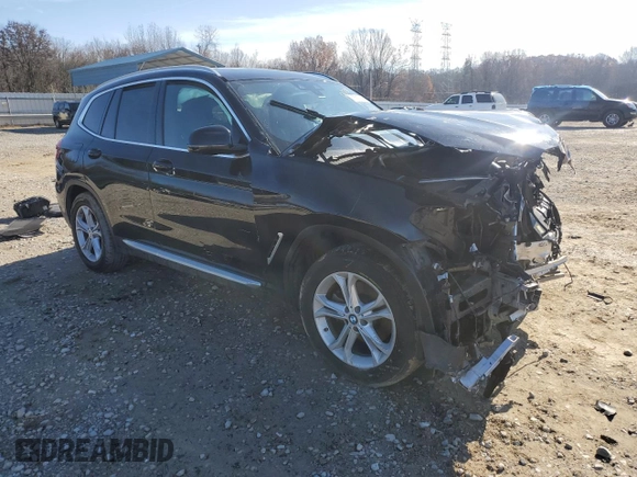 2019 BMW X3 sDrive30i with VIN 5UXTR7C58KLR43790, listed as a Copart auction lot 85580764 with 0 mi miles and Salvage Title. Bid and sale history available at carsss.com. Image 4.
