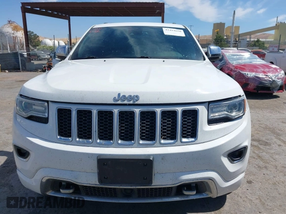2015 Jeep Grand Cherokee Overland with VIN 1C4RJFCG3FC230185, listed as a IAAI auction lot 42494650 with 123,128 mi miles and . Bid and sale history available at DreamBid. Image 12.