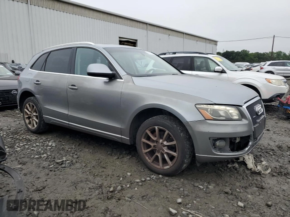 2011 Audi Q5 Premium Plus with VIN WA1LFAFPXBA045945, listed as a Copart auction lot 60817915 with 184,088 mi miles and Salvage title. Bid and sale history available at DreamBid. Image 4.