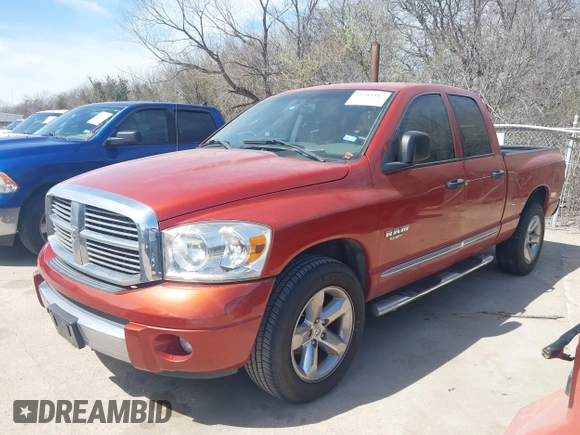 2008 Dodge 1500 SLT with VIN 1D7HA18278S565363, listed as a IAAI auction lot 41783487 with 122,992 mi miles and . Bid and sale history available at DreamBid. Image 17.
