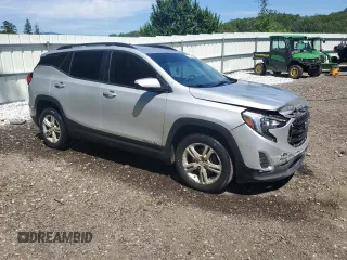 2019 GMC Terrain SLE with VIN 3GKALTEV4KL111016, listed as a Copart auction lot 62957055 with 95,257 mi miles and Clean title. Bid and sale history available at DreamBid. Image 4.