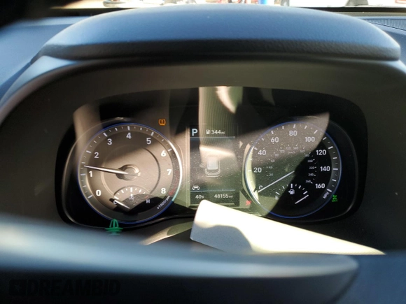 2019 Hyundai Kona Ultimate with VIN KM8K5CA50KU381488, listed as a Copart auction lot 42022965 with 48,155 mi miles and Salvage Title. Bid and sale history available at carsss.com. Image 9.