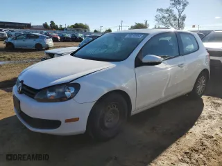 2010 Volkswagen Golf with VIN WVWBB7AJ7AW119617, listed as a Copart auction lot 86618864 with 116,070 mi miles and Salvage Title. Bid and sale history available at carsss.com. Image 1.
