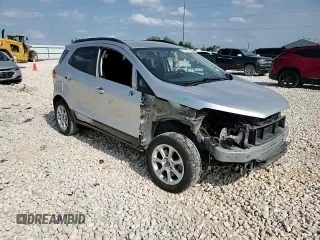 2018 Ford EcoSport SE with VIN MAJ3P1TE0JC175618, listed as a Copart auction lot 54233655 with 124,033 mi miles and Salvage title. Bid and sale history available at DreamBid. Image 15.