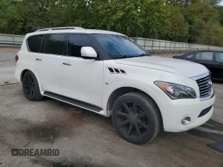 2014 Infiniti QX80 with VIN JN8AZ2NE5E9066948, listed as a Copart auction lot 72659834 with 145,387 mi miles and Clean Title. Bid and sale history available at carsss.com. Image 4.