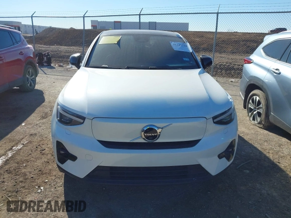 2023 Volvo C40 Ultimate with VIN YV4ED3GM0P2047030, listed as a IAAI auction lot 41343718 with 10,888 mi miles and . Bid and sale history available at DreamBid. Image 12.