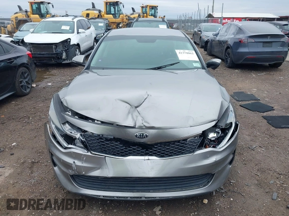 2017 Kia Optima LX with VIN 5XXGT4L37HG169753, listed as a IAAI auction lot 41370062 with 99,744 mi miles. Bid and sale history available at carsss.com. Image 11.