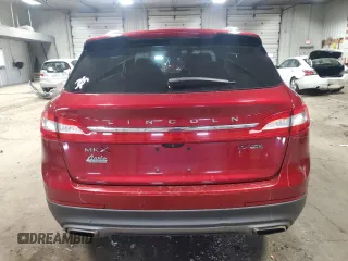 2016 Lincoln MKX Reserve with VIN 2LMTJ8LP1GBL37738, listed as a Copart auction lot 55733865 with 115,260 mi miles and Clean Title. Bid and sale history available at DreamBid. Image 6.
