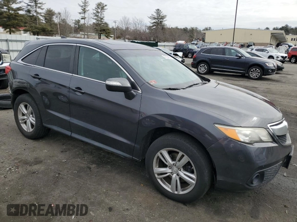 2013 Acura RDX with VIN 5J8TB4H35DL007299, listed as a Copart auction lot 47234535 with 162,696 mi miles and Salvage Title. Bid and sale history available at carsss.com. Image 4.