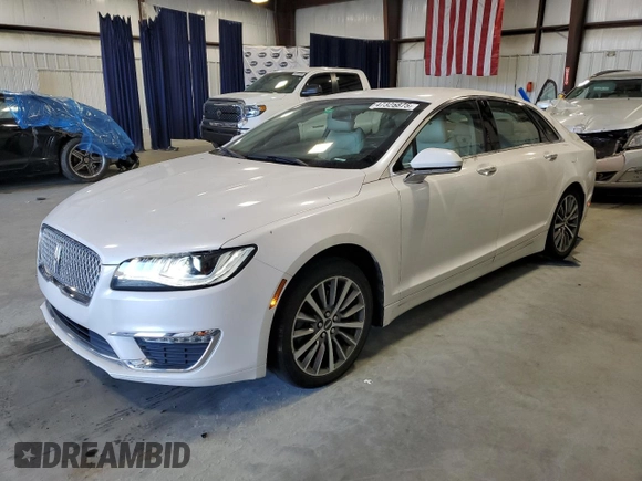 2017 Lincoln MKZ Hybrid Premiere with VIN 3LN6L5KUXHR664795, listed as a Copart auction lot 47325875 with 51,147 mi miles and Salvage Title. Bid and sale history available at carsss.com. Image 1.