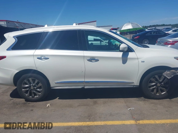 2015 Infiniti QX60 с VIN 5N1AL0MM8FC552180, выставлен на аукционе IAAI как лот 42293095 с пробегом 141 403 миль миль и . История ставок и продаж доступна на DreamBid. Изображение 13.