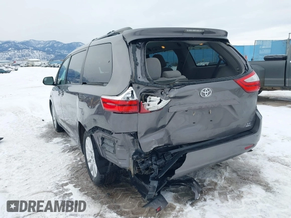 2016 Toyota Sienna LE with VIN 5TDJK3DC6GS142669, listed as a IAAI auction lot 41436771 with 135,715 mi miles. Bid and sale history available at carsss.com. Image 6.