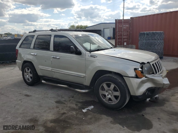 2010 Jeep Grand Cherokee Laredo with VIN 1J4PS4GK3AC121560, listed as a Copart auction lot 46966525 with 160,408 mi miles and Salvage Title. Bid and sale history available at carsss.com. Image 4.