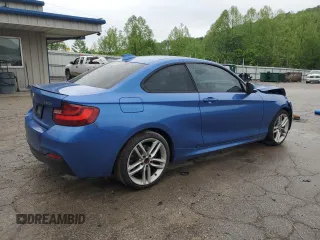 2017 BMW 2 Series 230i xDrive z VIN WBA2H9C33H7A25909, wystawiony jako Copart lot #56345325 z przebiegiem 69 025 mil mil oraz Szkoda całkowita • Salvage title. Historia ofert i sprzedaży dostępna na DreamBid. Obrazek 3.