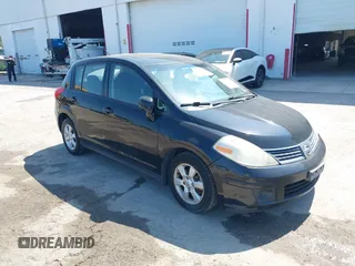 2009 Nissan Versa S with VIN 3N1BC13E79L407748, listed as a IAAI auction lot 42762306 with 133,440 mi miles and . Bid and sale history available at DreamBid. Image 1.