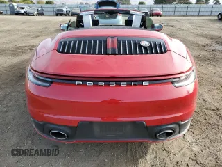 2020 Porsche 911 Carrera S with VIN WP0CB2A92LS262255, listed as a Copart auction lot 79292934 with 15,704 mi miles and Salvage Title. Bid and sale history available at carsss.com. Image 6.