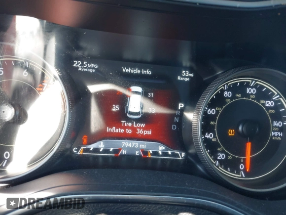 2019 Jeep Cherokee Trailhawk with VIN 1C4PJMBX6KD410391, listed as a IAAI auction lot 41821355 with 79,473 mi miles and . Bid and sale history available at DreamBid. Image 7.