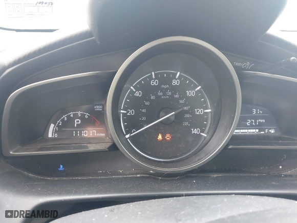 2018 Mazda CX-3 Sport with VIN JM1DKFB74J0320352, listed as a IAAI auction lot 41542089 with 111,017 mi miles. Bid and sale history available at carsss.com. Image 7.