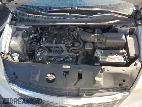 2012 Kia Sedona LX with VIN KNDMG4C79C6447490, listed as a Copart auction lot 78223984 with 167,629 mi miles and Salvage Title. Bid and sale history available at carsss.com. Image 12.