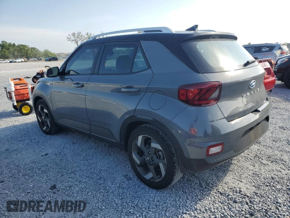 2022 Hyundai Venue Limited with VIN KMHRC8A34NU199880, listed as a Copart auction lot 51488605 with 41,337 mi miles and Salvage Title. Bid and sale history available at DreamBid. Image 2.