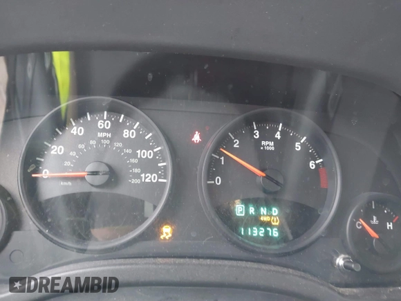 2010 Jeep Patriot Sport with VIN 1J4NF2GB3AD611667, listed as a IAAI auction lot 41476106 with 113,276 mi miles and . Bid and sale history available at DreamBid. Image 7.