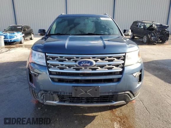 2018 Ford Explorer XLT with VIN 1FM5K8D89JGB25792, listed as a Copart auction lot 51788945 with 77,557 mi miles and Salvage Title. Bid and sale history available at carsss.com. Image 5.