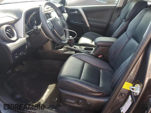 2016 Toyota RAV4 Limited z VIN 2T3YFREV9GW293588, wystawiony jako Copart lot #59593795 z przebiegiem 92 102 mil mil oraz Szkoda całkowita • Salvage title. Historia ofert i sprzedaży dostępna na DreamBid. Obrazek 7.
