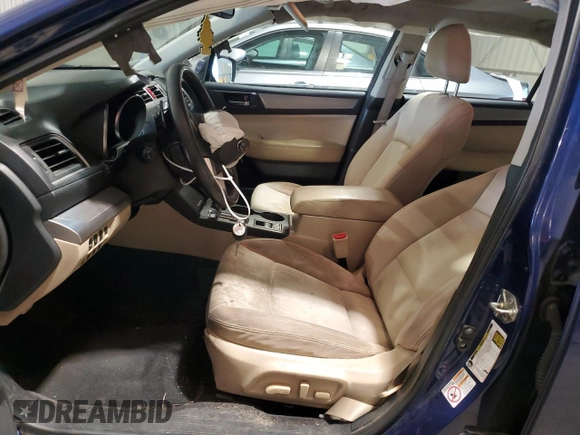 2015 Subaru Legacy Premium with VIN 4S3BNAH65F3002147, listed as a Copart auction lot 62460985 with 105,561 mi miles and Salvage title. Bid and sale history available at DreamBid. Image 7.