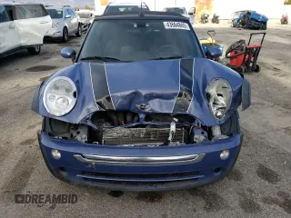 2007 MINI Convertible with VIN WMWRF33537TF66807, listed as a Copart auction lot 43664845 with 91,079 mi miles and Salvage Title. Bid and sale history available at DreamBid. Image 5.