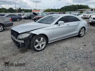 2014 Mercedes-Benz CLS 550 with VIN WDDLJ7DB2EA128956, listed as a Copart auction lot 61233455 with 126,432 mi miles and Salvage title. Bid and sale history available at DreamBid. Image 1.