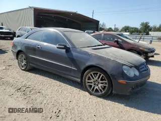 2009 Mercedes-Benz CLK 350 with VIN WDBTJ56HX9F268227, listed as a Copart auction lot 75247554 with 223,958 mi miles and Clean Title. Bid and sale history available at DreamBid. Image 4.