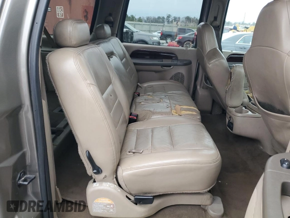 2003 Ford Excursion Limited z VIN 1FMNU42S03EA42266, wystawiony jako Copart lot #41769595 z przebiegiem Nie podano mil oraz Szkoda całkowita • Salvage title. Historia ofert i sprzedaży dostępna na DreamBid. Obrazek 11.