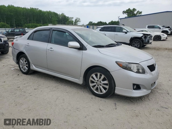 2010 Toyota Corolla with VIN 2T1BU4EE0AC462252, listed as a Copart auction lot 52487745 with 160,893 mi miles and Salvage Title. Bid and sale history available at carsss.com. Image 4.
