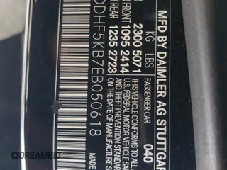 2014 Mercedes-Benz E 350 Sport with VIN WDDHF5KB7EB050618, listed as a Copart auction lot 50875045 with 157,722 mi miles and Salvage Title. Bid and sale history available at DreamBid. Image 14.