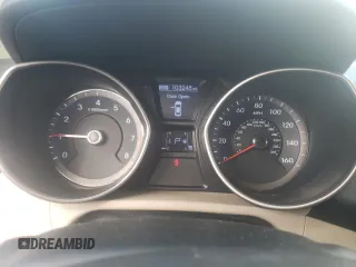 2013 Hyundai Elantra GT with VIN KMHD35LE8DU098489, listed as a Copart auction lot 52319825 with 103,248 mi miles and Salvage Title. Bid and sale history available at carsss.com. Image 9.