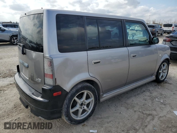 2006 Scion xB with VIN JTLKT334564031329, listed as a Copart auction lot 43803955 with 216,286 mi miles and Salvage Title. Bid and sale history available at carsss.com. Image 3.