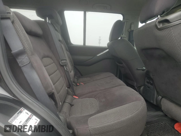 2010 Nissan Pathfinder SE with VIN 5N1AR1NB2AC614263, listed as a Copart auction lot 60896495 with 160,252 mi miles and Salvage title. Bid and sale history available at DreamBid. Image 11.