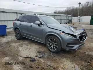 2019 Volvo XC90 Momentum with VIN YV4A22PK7K1416817, listed as a Copart auction lot 46162055 with 196,781 mi miles and Salvage Title. Bid and sale history available at carsss.com. Image 4.